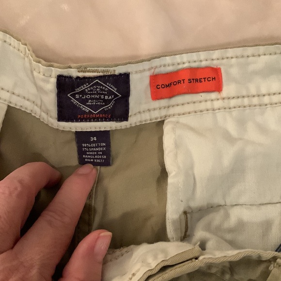 St John’s Bay khaki shorts - Picture 3 of 3